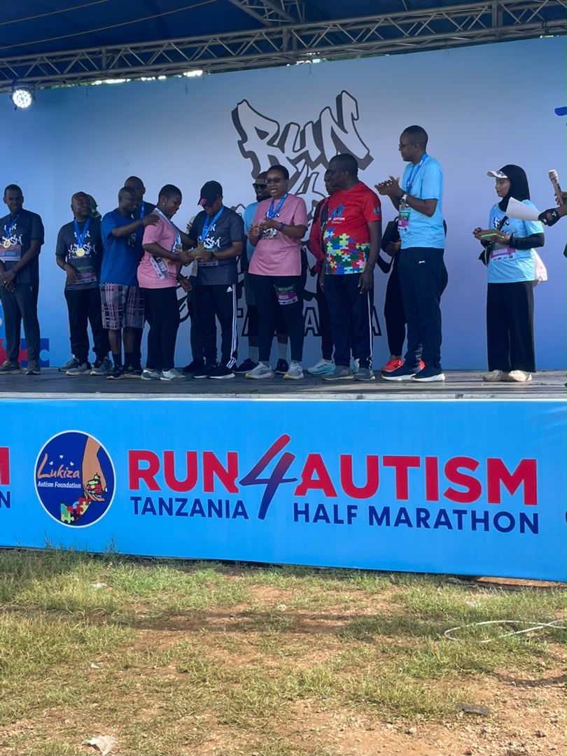 Run for Autism Tanzania award ceremony