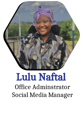 Lulu Naftal, Office Administrator and Social Media Manager